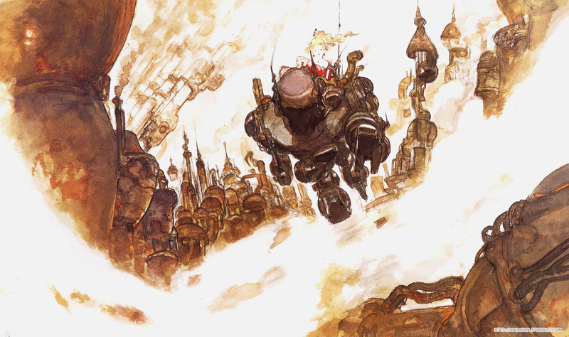Illustration for article titled The Beautiful Final Fantasy Art of Yoshitaka Amano